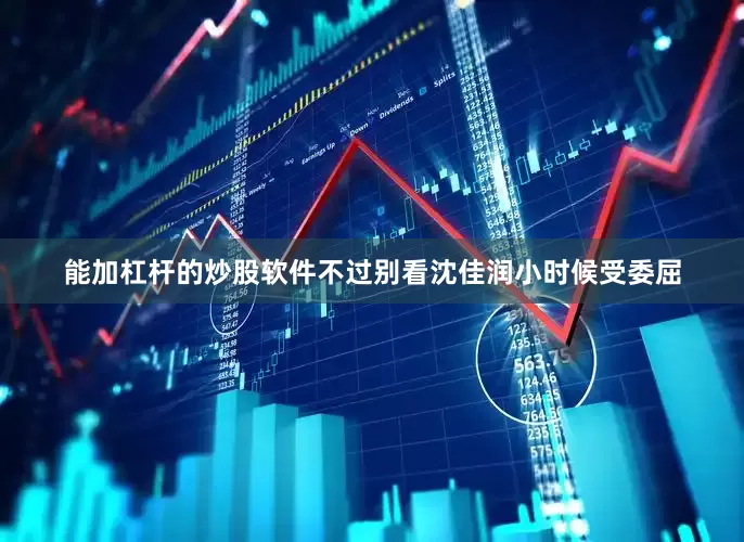 能加杠杆的炒股软件不过别看沈佳润小时候受委屈
