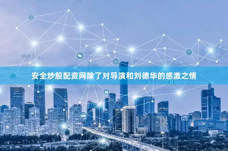 安全炒股配资网除了对导演和刘德华的感激之情
